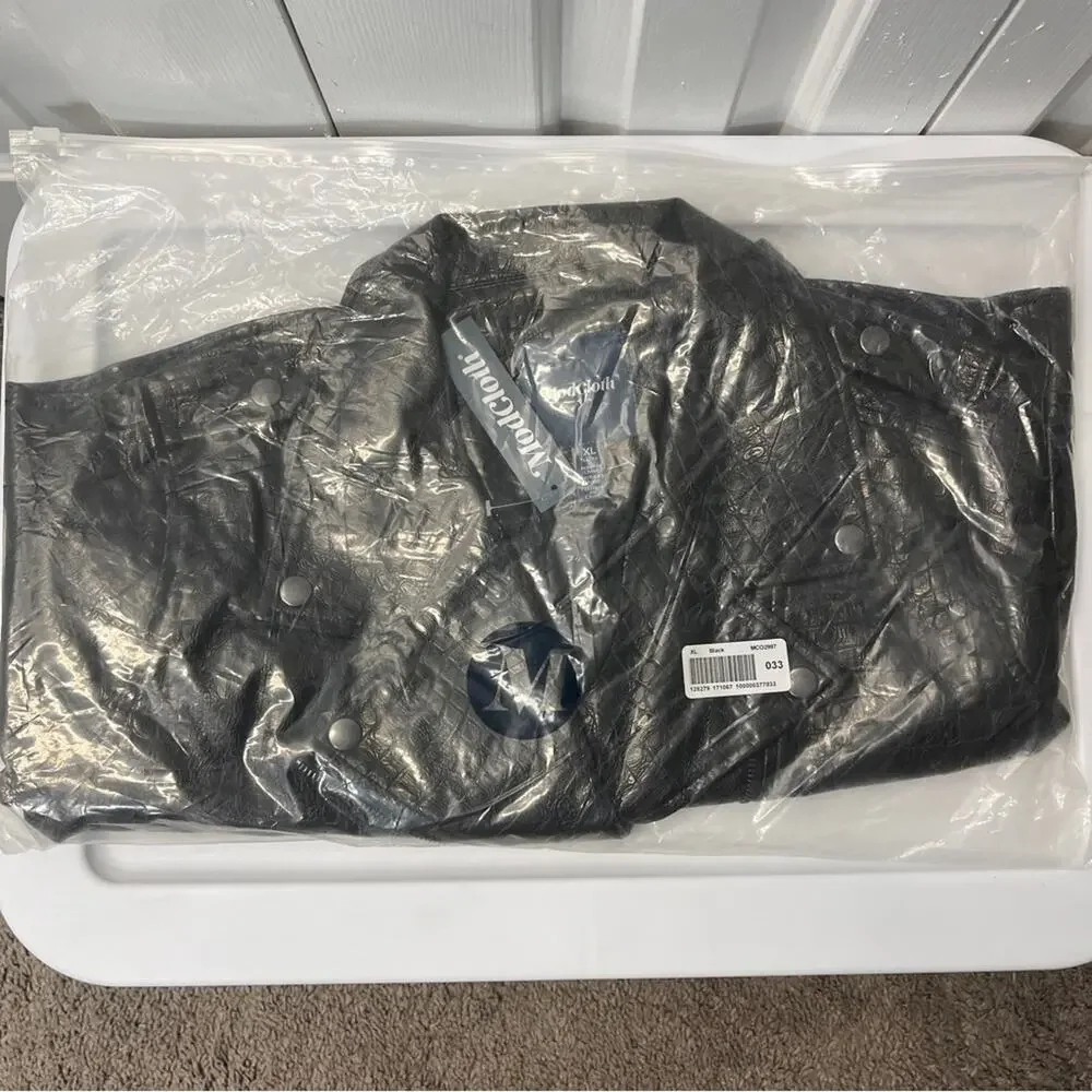 Modcloth Crocodile Rock Moto Jacket